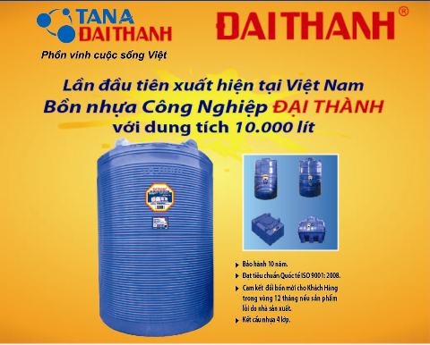 Bồn nhựa cao cấp thế hệ mới