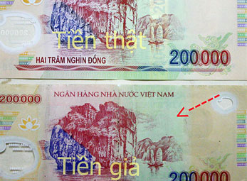 Lượng tiền giả quý I giảm hơn 40%