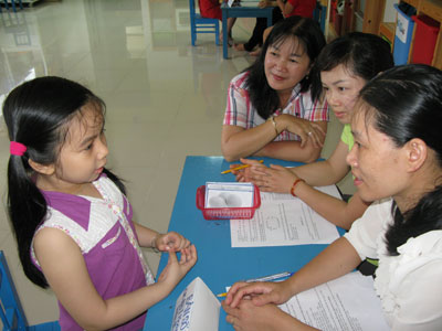 Khảo sát 17.568 trẻ 5 tuổi trước khi vào lớp 1