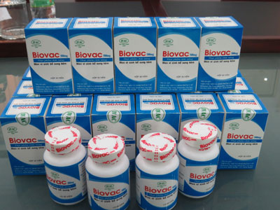 Sản xuất thành công sản phẩm thực phẩm chức năng BIOVAC