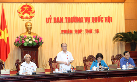 Thông cáo Phiên họp thứ 18 của Ủy ban Thường vụ Quốc hội khóa XIII