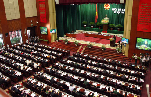 Hôm nay (20-5), khai mạc kỳ họp thứ 5, Quốc hội khóa XIII