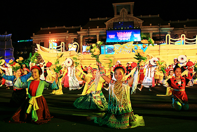  Chương trình khai mạc Festival Biển 2011. 