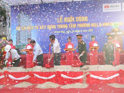 Khởi công xây dựng Trung tâm Thương mại và khách sạn 4 sao