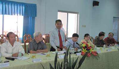 Tiếp đoàn đại biểu của Thanh tra Chính phủ Lào