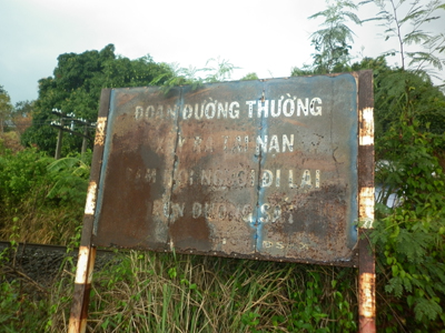 Sớm khắc phục biển tuyên truyền