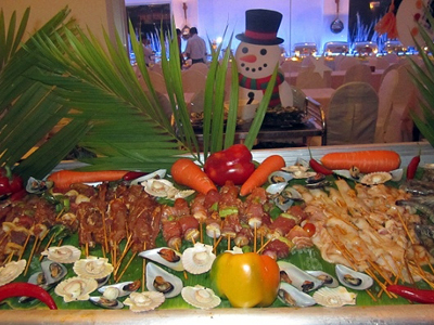 Tổ chức tiệc buffet chào mừng Festival Biển
