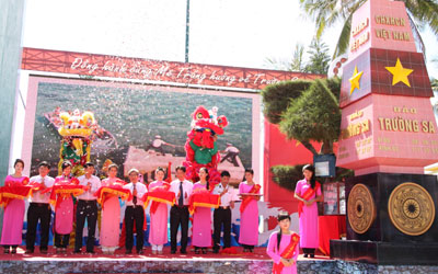 Ra mắt không gian “Trường Sa trên cạn”