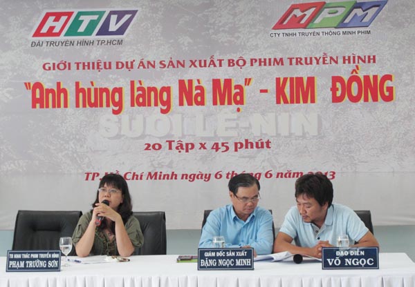 Anh hùng Kim Đồng lên phim