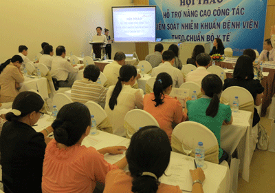 Hội thảo &quot;Hỗ trợ nâng cao công tác kiểm soát nhiễm khuẩn bệnh viện&quot;