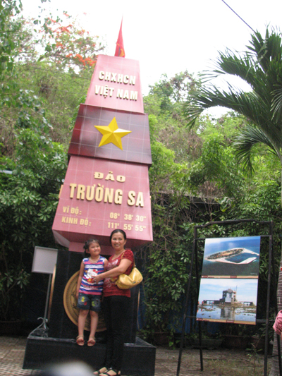 Tiếp nhận và giới thiệu với công chúng “Không gian Trường Sa trên cạn”