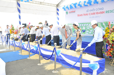 Khởi công khu du lịch Trần Thái Cam Ranh