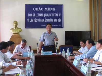 Cần đẩy nhanh tiến độ cấp giấy chứng nhận quyền sử dụng đất cho nhân dân