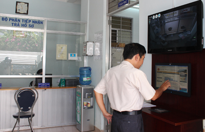 Nhiều nỗ lực trong cải cách hành chính