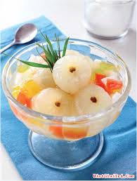 Thạch vải ngày hè