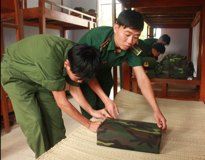 Nâng cao chất lượng huấn luyện chiến sĩ mới