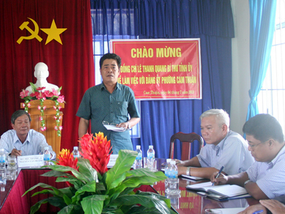 Lấy phiếu tín nhiệm cần công tâm, khách quan