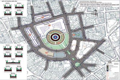 Khu thương mại hiện đại mang bản sắc riêng