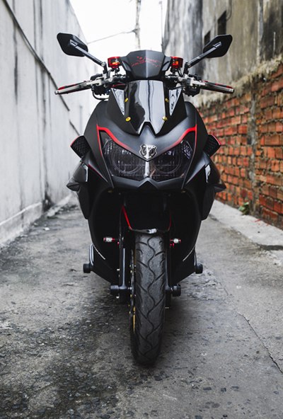 Honda Air Blade độ phong cách môtô thể thao - Báo Khánh Hòa điện tử