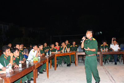 Khi người lính viết văn