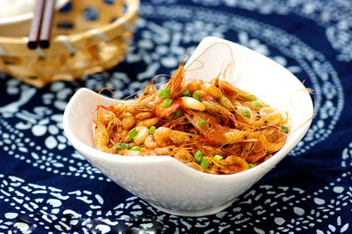 Món ăn: Tép rang gừng tỏi