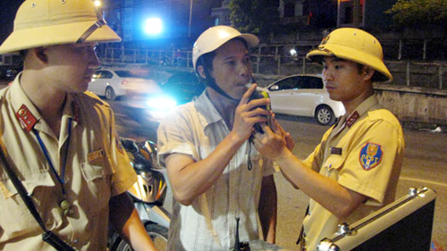 Uống rượu, tự gây tai nạn bị xử phạt 2,5 triệu đồng