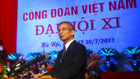 Ông Đặng Ngọc Tùng tái cử Chủ tịch Tổng LĐLĐ Việt Nam