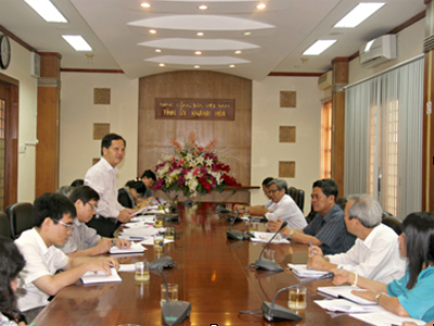 Ban Tuyên giáo Trung ương khảo sát tình hình xây dựng đội ngũ trí thức tại Khánh Hòa