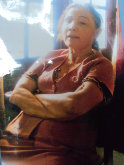 Bà Lê Thị Cẩn.