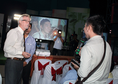 Hai chuyên gia truyền hình quốc tế diễn thuyết tại Nha Trang