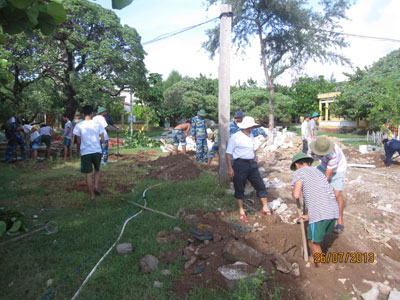 Để Trường Sa thêm xanh