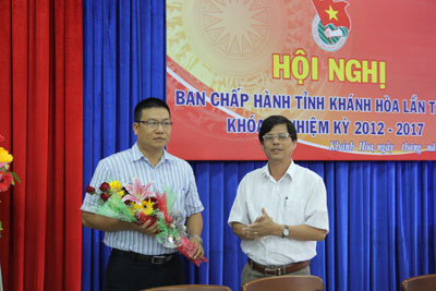 Ông Võ Hoàn Hải được bầu giữ chức Bí thư Tỉnh đoàn Khánh Hòa