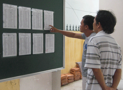 Cấp phát sách cho học sinh diện chính sách, dân tộc thiểu số