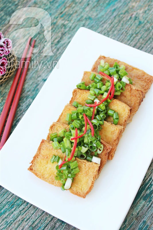 Món ăn: Đậu chiên nước mắm