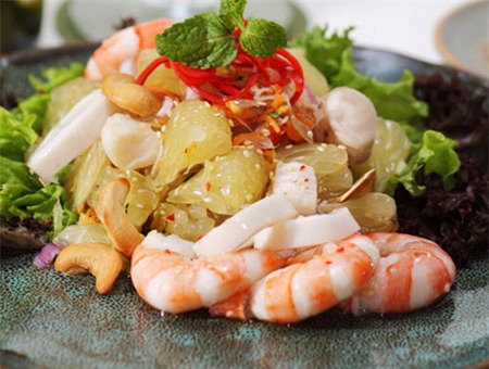 Món ăn: Gỏi bưởi