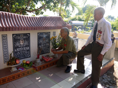 Dựng bia ghi nhớ trận đánh lịch sử tại Vĩnh Phương (TP. Nha Trang)