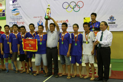 Viễn thông Khánh Hòa giành giải nhất toàn đoàn