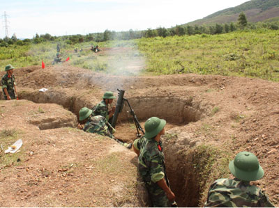 Xây dựng lực lượng dự bị động viên vững mạnh