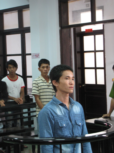 Bị cáo Phan Đình Huy.