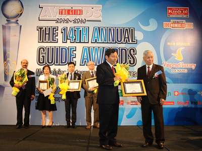Vinpearl lần thứ 3 liên tiếp nhận giải thưởng The Guide Award