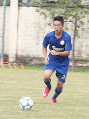 Tiền đạo Trần Đình Kha