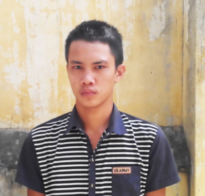 Nguyễn Xuân Vinh tại cơ quan điều tra.