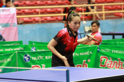 Vận động viên trẻ đội tuyển Khánh Hòa cọ xát tại giải bóng bàn các tay vợt xuất sắc toàn quốc (diễn ra cuối tháng 8 tại Nha Trang).