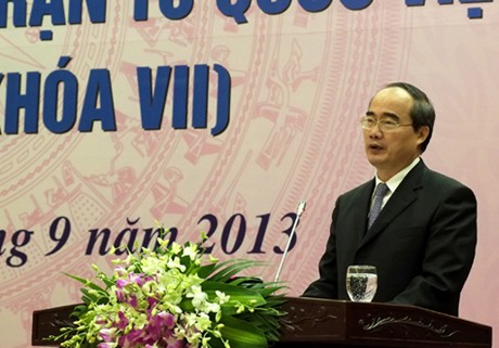 Ông Nguyễn Thiện Nhân giữ chức Chủ tịch Ủy ban Trung ương MTTQ Việt Nam