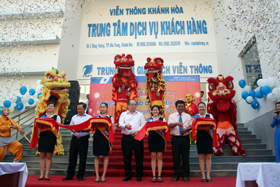 Khai trương Trung tâm giao dịch viễn thông