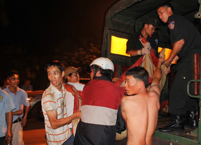 Tai nạn ở cầu Sêrêpôk.