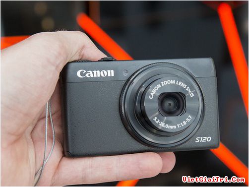 Canon PowerShot S120 màn hình cảm ứng