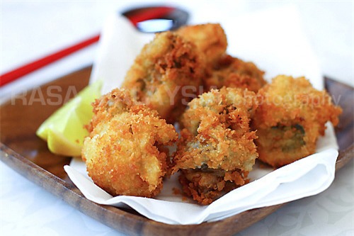 Hàu tẩm bột chiên xù