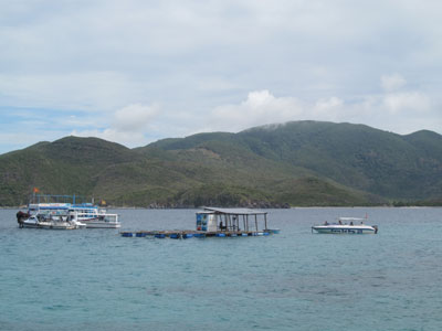 Các hoạt động du lịch có thể làm ảnh hưởng đến vùng lõi Hòn Mun.