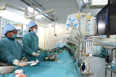 Tiếp nhận kỹ thuật điều trị tổn thương mạch vành phức tạp và kỹ thuật thay khớp háng toàn phần